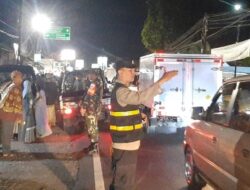 Polsek Cisaga Bersiaga Pengamanan Pawai Obor Peringati Tahun Baru Islam 10 Muharram 1446