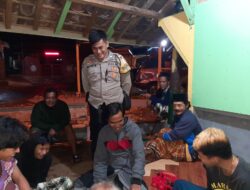 Polsek Cipaku Polres Ciamis Patroli Cegah Tindak Kriminalitas dan Balapan Liar Saat Malam Hari