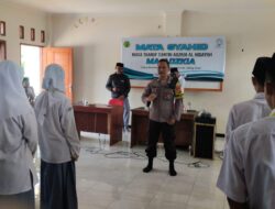 Police Go To School, Polres Ciamis Beri Edukasi Siswa MA Adzkia Saat Mata Syahid