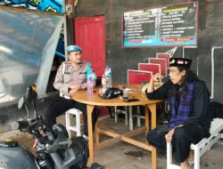 Perkuat Sinergitas, Polsek Sukadana Polres Ciamis Koorkom Bersama Masyarakat Salakaria