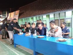 Polsek Sukadana Polres Ciamis Siagakan Personel Pengamanan Hiburan Rakyat Hari Jadi Desa Ciparigi ke 244