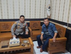 Perkuat Sinergitas, Polsek Cihaurbeuti Polres Ciamis Koorkom ke Purnawirawan Polri