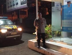 Berikan Rasa Nyaman, Polsek Sukadana Polres Ciamis Patroli Biru Hingga Pemukiman Warga