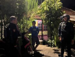 Patroli Perintis Presisi Sat Samapta Polres Ciamis Datang ke Pemukiman Warga di Cibuntu