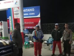 Berikan Rasa Nyaman, Polsek Rajadesa Polres Ciamis Intens Patroli KRYD di Malam Hari