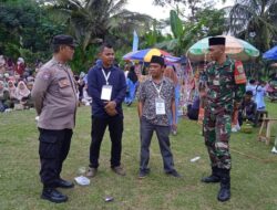 Berikan Rasa Nyaman, Kapolsek Cipaku Polres Ciamis Ikuti Pengajian Gebyar Muharram 1446 H