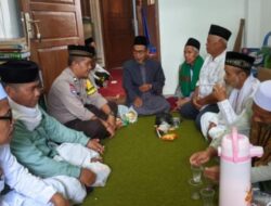 Polsek Cipaku Polres Ciamis Hadiri Pengajian Rutin Bulanan Desa Jalatrang