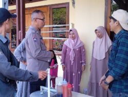 Bahaya Judi Online, Polsek Rancah Polres Ciamis Beri Imbauan ke Warga Karanganyar Rancah