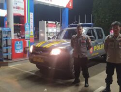 Berikan Rasa Nyaman, Polsek Rajadesa Polres Ciamis Intens Patroli KRYD di Malam Hari