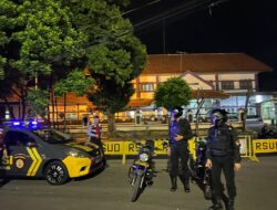 Patroli Perintis Presisi Sat Samapta Polres Ciamis Datangi Objek Vital di Kabupaten Ciamis