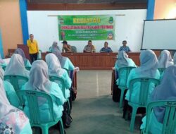 Perkuat Sinergitas, Polsek Cijeungjing Polres Ciamis Ikuti Acara Tingkatkan Kapasitas Kader Posyandu