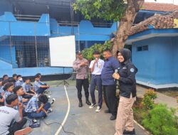Datang ke Sekolah, Res Narkoba Polres Ciamis Beri Edukasi Bahaya Narkoba ke Siswa SMPN 3 Ciamis