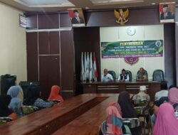 Polsek Ciamis Polres Ciamis Siagakan Personel Pengamanan Distribusi BLT DD di Desa Sadananya