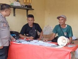 Perkuat Sinergitas, Polsek Rajadesa Polres Ciamis Datangi Warga Sirnabaya Beri Imbauan Kamtibmas