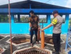 Polsek Cikoneng Polres Ciamis Koorkom Bareng Pegawai PDAM IPA 2 Gunungcupu