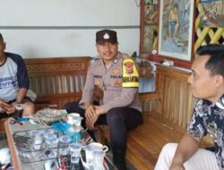 Perkuat Sinergitas, Polsek Sukadana Polres Ciamis Ajak Warga Salakaria Hindari Judol dan Miras