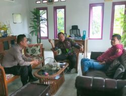 Polsek Cipaku Sambang Ke Kepala Desa Gereba
