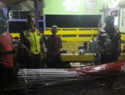 Berikan Rasa Nyaman, Polsek Cimaragas Patroli Biru Antisipasi Gangguan Kamtibmas Saat Malam