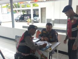 Cipta Kondisi, Polres Ciamis Patroli Dialogis ke Kantor Penyelenggara Pemilu Jaga Kondusifitas