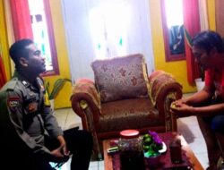 Cipkon, Polsek Cihaubeuti Polres Ciamis Datangi Warga Desa Cijulang Beri Imbauan Kamtibmas