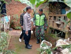 Ops Mantap Praja, Polsek Kawali Polres Ciamis Patroli Dialogis Koorkom ke Warga Sindangsari Kawalia