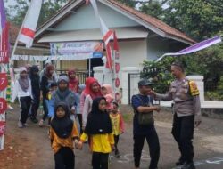 Perkuat Sinergitas, Polsek Cijeungjing Polres Ciamis Koorkom ke Warga Desa Kertaharja