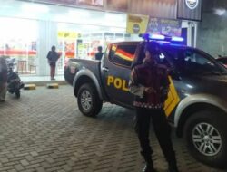 Cipkon Kamtibmas, Polsek Cisaga Polres Ciamis Patroli ke Kawasan Obvit dan Keramaian