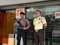 Cegah Tindak Kriminalitas, Anggota Polres Ciamis Bersiaga di Bank BNI Ciamis dan Siap Berikan Pelayanan ke Nasabah