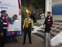 Sat Samapta Polres Ciamis Koordinasi Bersama Satpam Perbankan Antisipasi Bahaya Kamtibmas