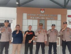 Satgas Preventif Presisi Polres Ciamis Bersiaga dan Amankan Proses Tahapan Pilkada di KPU