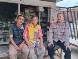 Berikan Rasa Nyaman, Polsek Cimaragas Polres Ciamis Patroli Dialogis ke Warga di Desa Janggala