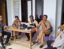 Kegiatan Sambang dan Koordinasi Kamtibmas dengan Perangkat Desa Karangpari