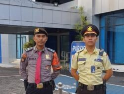 Sat Samapta Polres Ciamis Koordinasi Bersama Satpam Perbankan Antisipasi Bahaya Kamtibmas