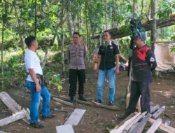 Bhabinkamtibmas Desa Gereba Melaksanakan Sambang Menjelang Pilkada Serentak 2024