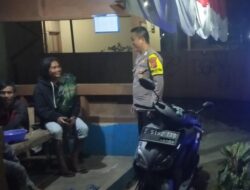Humanis, Polsek Cipaku Polres Ciamis Patroli Dialogis Antisipasi Balapan Liar