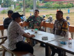 Cipkon Hadapi Pilkada Serentak, Polsek Ciamis Polres Ciamis Koorkom Kamtibmas ke Warga Linggasari