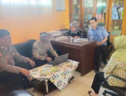 Ops Mantap Praja, Polsek Cikoneng Polres Ciamis Patroli Dialogis Koorkom ke Perangkat Desa Sukaraja