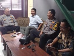 Datangi Kantor Desa Jelat, Anggota Polsek Ciamis Koorkom Kamtibmas Jelang Pilkada Serentak