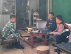 Ops Mantap Praja, Polsek Cisaga Polres Ciamis Patroli Kamtibmas di Pusat Keramaian