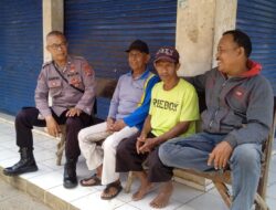 Datang ke Tokoh, Anggota Polsek Rancah Koorkom Kamtibmas Jelang Pilkada Serentak