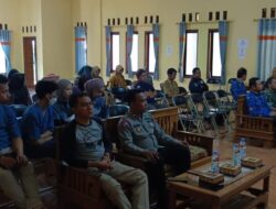 Ops Mantap Praja, Polsek Cisaga Polres Ciamis Koorko Kamtibmas di Objek Vital