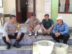 Datang ke Tokoh Masyarakat, Anggota Polsek Kawali Koorkom Kamtibmas Jelang Pilkada Serentak