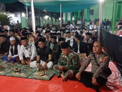 Polsek Kawali Polres Ciamis Ikuti Peringatan Maulid Nabi Muhammad SAW di Jatinagara