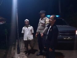 Humanis, Polsek Cipaku Polres Ciamis Patroli Dialogis ke Pemukiman Warga