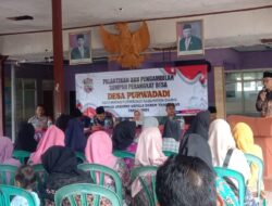 Polsek Lakbok Polres Ciamis Monitoring dan Amankan Proses Pelantikan Kadus Tangkeban