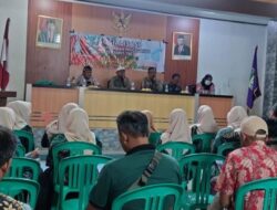 Polsek Sukadana Polres Ciamis Ikut Sosialisasi Penyakit Menular di Desa Margaharja