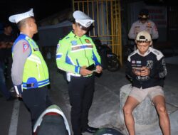 Berikan Rasa Nyaman, Polres Ciamis Intens Patroli KRYD di Malam Hari
