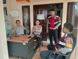 Cipta Kondisi, Polres Ciamis Patroli Dialogis ke Kantor Penyelenggara Pilkada Jaga Kondusifitas
