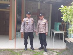 Berikan Rasa Aman, Polsek Banjarsari Polres Ciamis Monitoring Ibadah Minggu di GPDI*