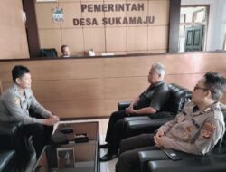 Cooling System, Kapolsek Cihaurbeuti Polres Ciamis Koorkom Bersama Kades Sukamaju